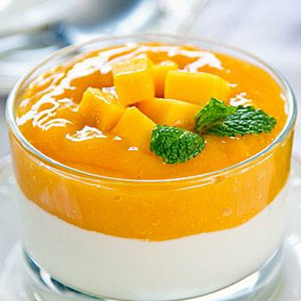 Mango and Yogurt Parfait Rubicon Exotic Juice